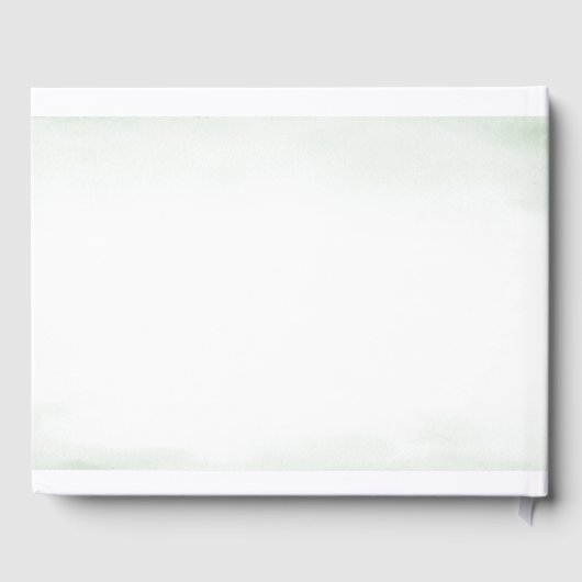 We kunnen wachten op Baby shower Guest Book Gastenboek (Achterkant)