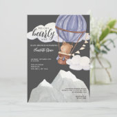 We kunnen wachten op Baby shower Kaart (Staand voorkant)