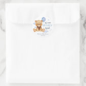 We kunnen wachten op Baby shower voor Stickers bla (Tas)