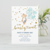 We kunnen wachten op Beer ballon. Kaart (Staand voorkant)