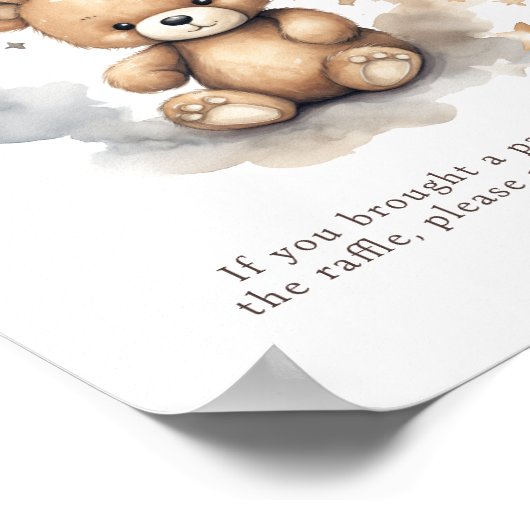 We kunnen wachten op geneutrale luieraffle poster (Hoek)