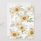 We kunnen wachten op het Baby shower honingBeer Kaart (Achterkant)