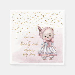 We kunnen wachten op het Baby shower van Girl. Servet