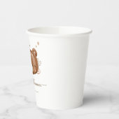 We kunnen wachten op kleine pompoenBeer Papieren Bekers (Links)