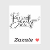 We kunnen wachten sticker (Vel)