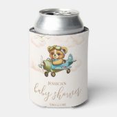 We kunnen wachten. Teddy Bear Baby shower Blikjeskoeler