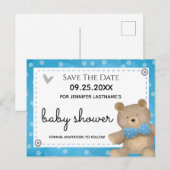 We kunnen wachten tot Baby shower de datum opslaat Briefkaart (Voorkant / Achterkant)