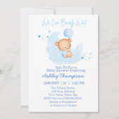 We kunnen wachten tot Baby shower is uitgenodigd Kaart (Voorkant)