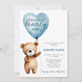 We kunnen wachten tot Baby shower is uitgenodigd Kaart (Voorkant)