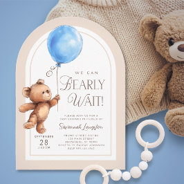 We kunnen wachten tot Baby shower is uitgenodigd Kaart