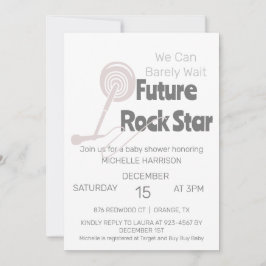 We kunnen wachten tot Genderneutraal Baby shower I Kaart