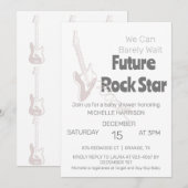 We kunnen wachten tot Genderneutraal Baby shower I Kaart (Voorkant / Achterkant)