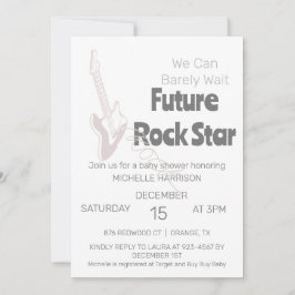 We kunnen wachten tot Genderneutraal Baby shower I Kaart