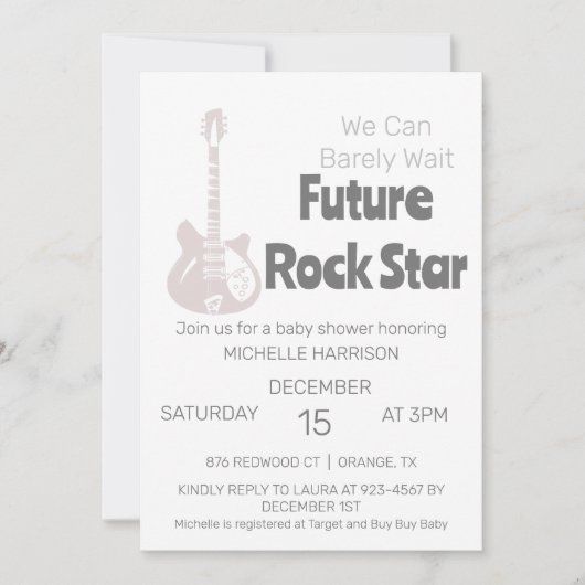 We kunnen wachten tot Genderneutraal Baby shower I Kaart (Voorkant)