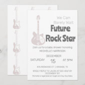 We kunnen wachten tot Genderneutraal Baby shower I Kaart (Voorkant / Achterkant)