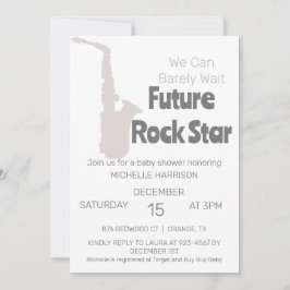 We kunnen wachten tot Genderneutraal Baby shower I Kaart