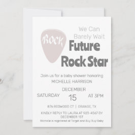 We kunnen wachten tot Genderneutraal Baby shower I Kaart