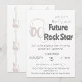 We kunnen wachten tot Genderneutraal Baby shower I Kaart (Voorkant / Achterkant)