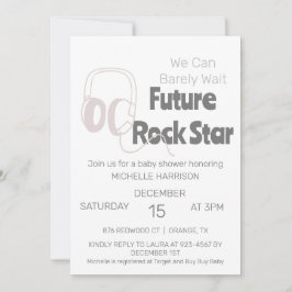 We kunnen wachten tot Genderneutraal Baby shower I Kaart