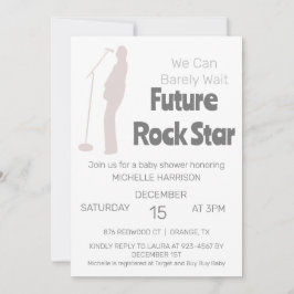 We kunnen wachten tot Genderneutraal Baby shower I Kaart