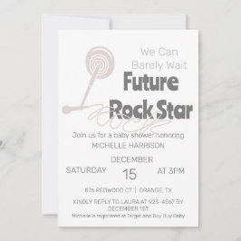 We kunnen wachten tot Genderneutraal Baby shower I Kaart