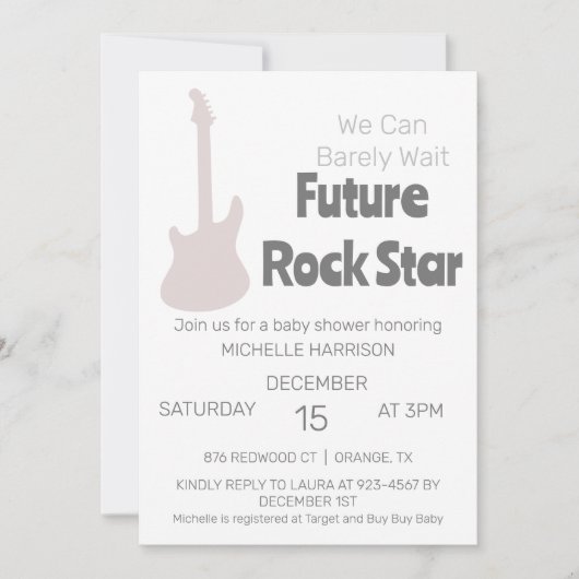 We kunnen wachten tot Genderneutraal Baby shower I Kaart (Voorkant)