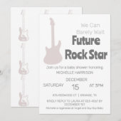 We kunnen wachten tot Genderneutraal Baby shower I Kaart (Voorkant / Achterkant)