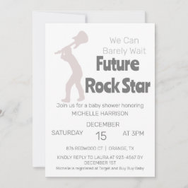 We kunnen wachten tot Genderneutraal Baby shower I Kaart