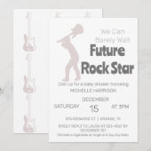 We kunnen wachten tot Genderneutraal Baby shower I Kaart (Voorkant / Achterkant)