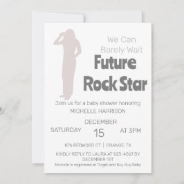 We kunnen wachten tot Genderneutraal Baby shower I Kaart