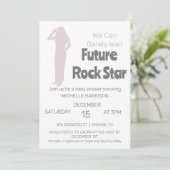 We kunnen wachten tot Genderneutraal Baby shower I Kaart (Staand voorkant)