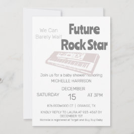 We kunnen wachten tot Genderneutraal Baby shower I Kaart