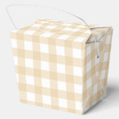 We kunnen wachten tot Teddy Bear Baby shower Bedankdoosjes (Achterkant)