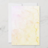 We kunnen wachten tot Teddy Bear Baby shower Kaart (Achterkant)