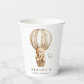 We kunnen wachten tot Teddy Bear Baby shower Papieren Bekers (Voorkant)