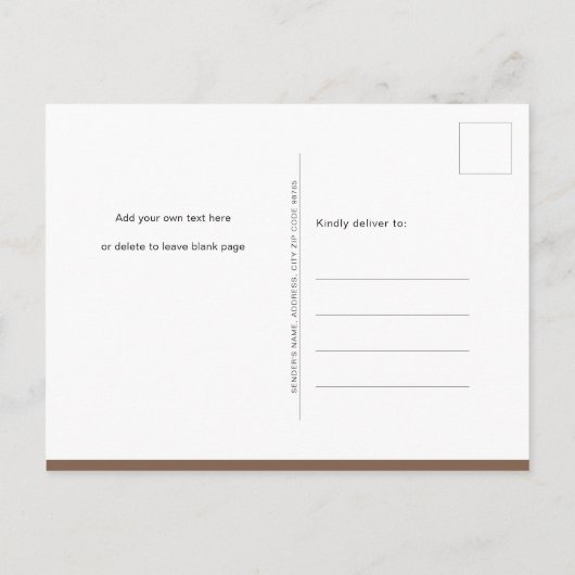 We kunnen wachten tot Teddy Bear Baby shower Uitnodiging Briefkaart (Achterkant)