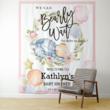 We kunnen wachten tot Teddy Bear Baby shower