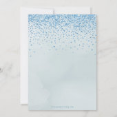 We kunnen wachten tot Teddy Bear Boy Baby shower Kaart (Achterkant)