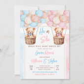 We kunnen wachten tot Teddy Bear Gender openbaart Kaart (Voorkant)