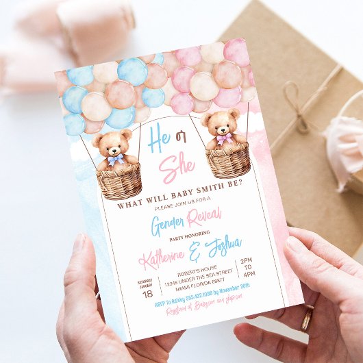 We kunnen wachten tot Teddy Bear Gender openbaart Kaart