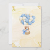 We kunnen wachten tot Teddy Bear Neutral Baby show Kaart (Achterkant)