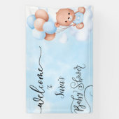 We kunnen 'Wake Baby shower Banner' Spandoek (Verticaal)