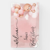 We kunnen 'Wake Baby shower Banner' Spandoek (Verticaal)