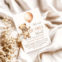 We kunnen Waterverf Beer Baby shower afwachten