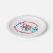 We kwadratten je een prettige kerst papieren bordje (Gekanteld)