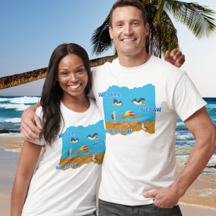 We Kwamen We Zagen We Aten Het Allemaal Grappige M T-shirt