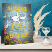 We laten onze klanten altijd tevreden en gelukkig  fotoplaat (Zijkant)