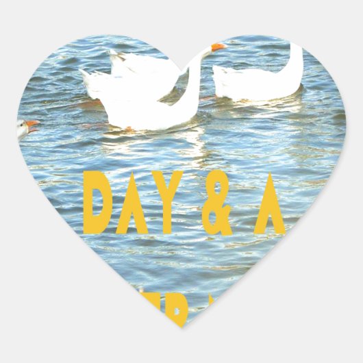 We laten onze klanten altijd tevreden en gelukkig  hart sticker (Voorkant)