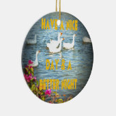 We laten onze klanten altijd tevreden en gelukkig  keramisch ornament (Rechts)