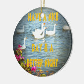 We laten onze klanten altijd tevreden en gelukkig  keramisch ornament (Links)